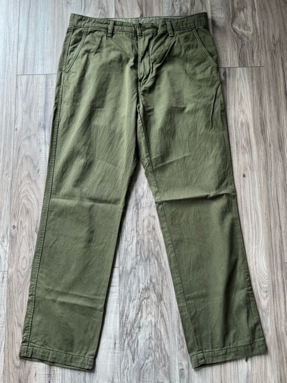 Levi's Olive Green Men's XX Chino Relaxed Straight Pants
